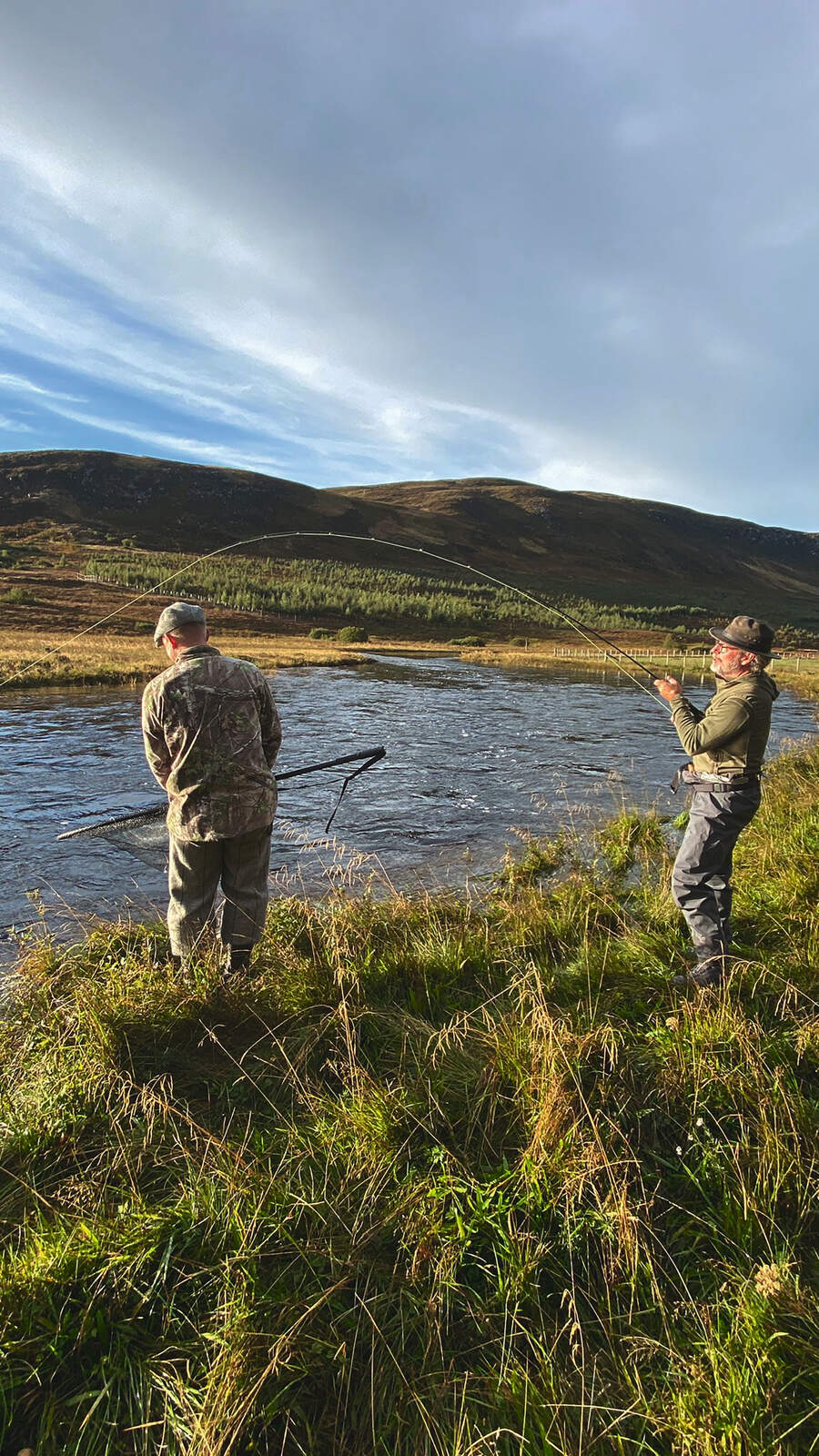 salmon fishing in Scotland