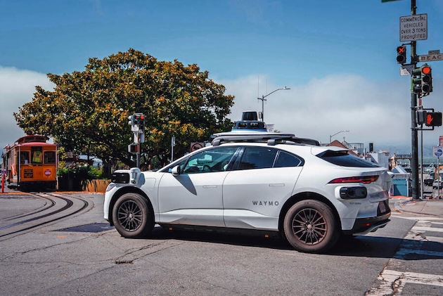 Waymo vehicle 