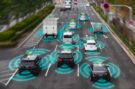 driverless cars on motorway