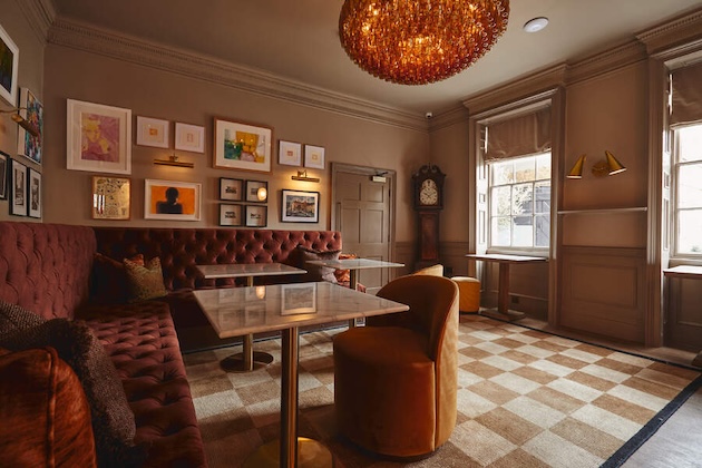 The Feathers Hotel bar