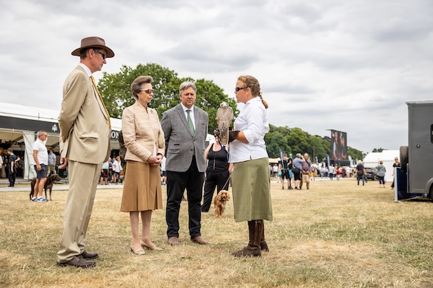 Princess Anne at The Game Fair