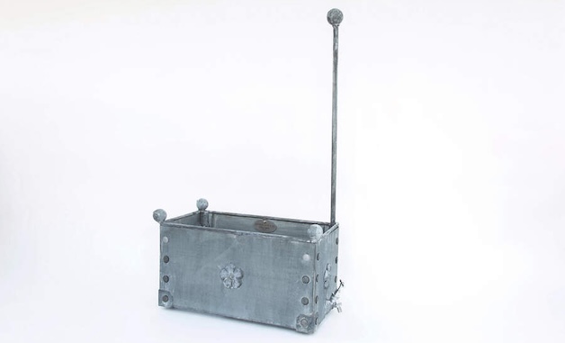 galvanised boot washer