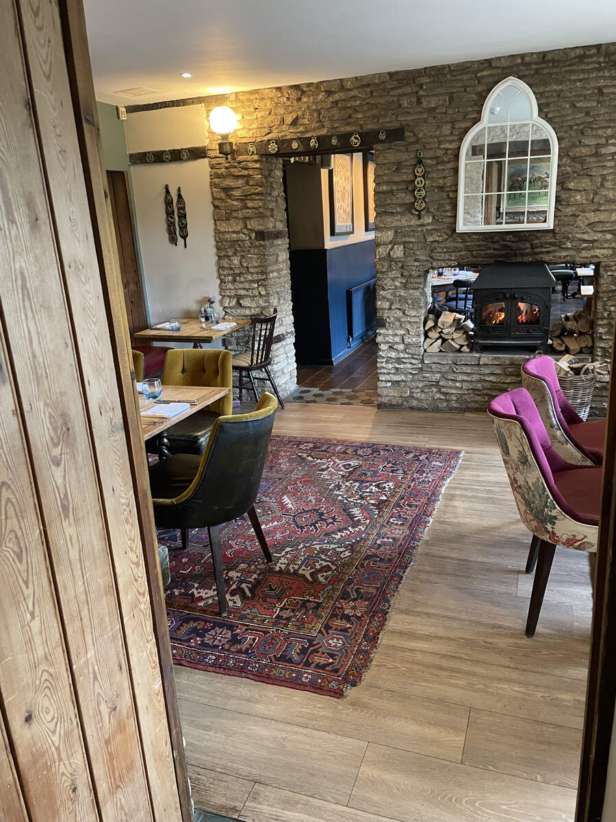pub dining room