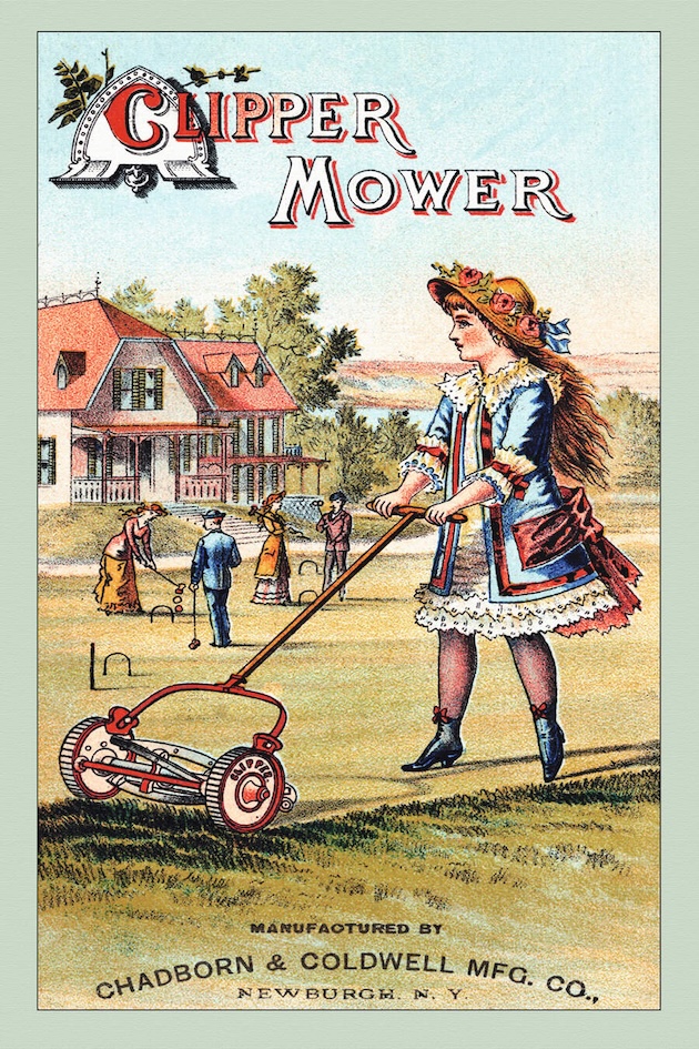 early lawn mower