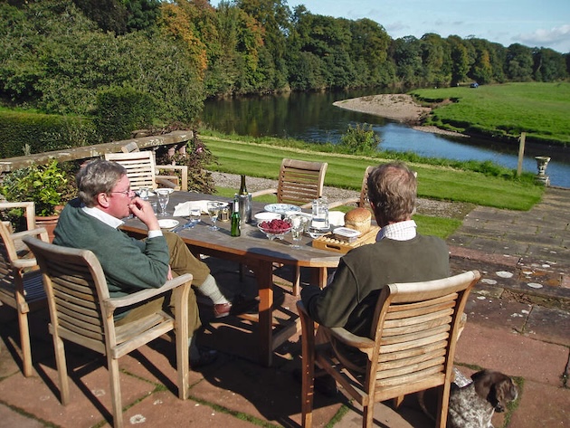 lunch on the terrace
