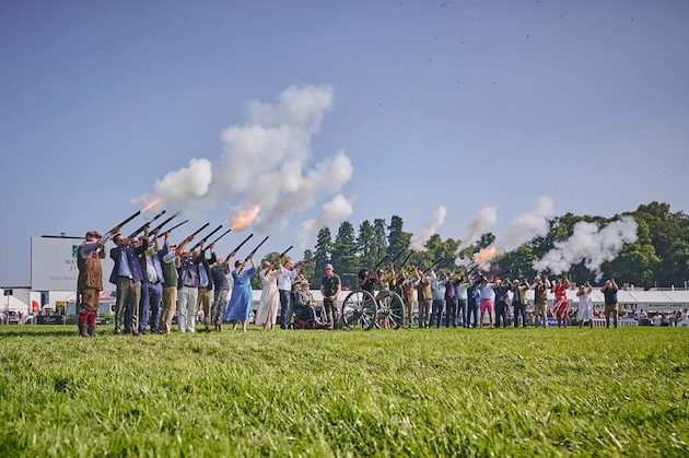gun salute at The Game Fair