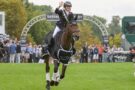 Rosalind Canter, winner of the 2025 Defender Burghley Horse Trials
