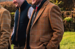 men in tweeds