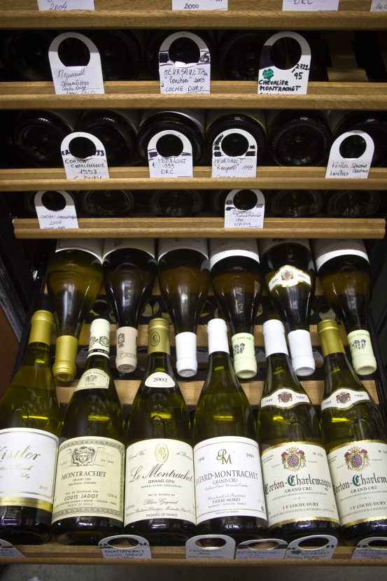 Gambling on white Burgundy Decanter