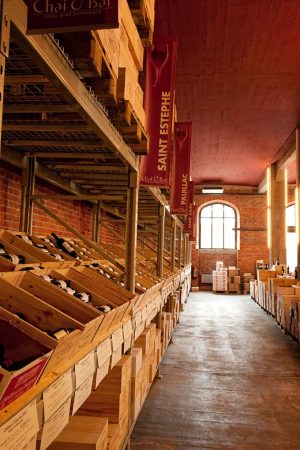 Chai et Bar wine bottles