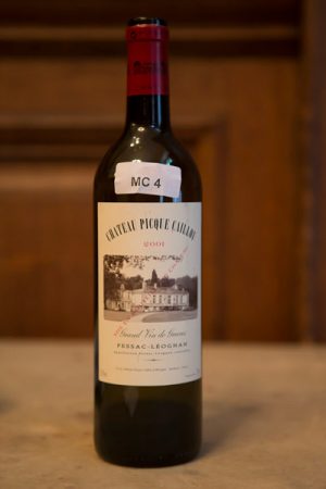 BFWE 2012 Pessac Leognan masterclass