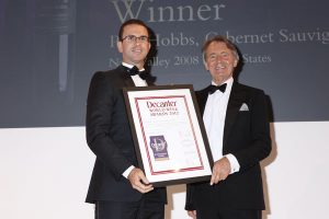 Paul Hobbs wins a DWWA International Trophy