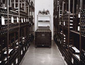 The UK government wine cellar in London