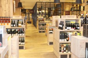 Selfridges wine shop