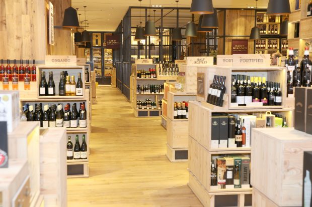 Selfridges wine shop