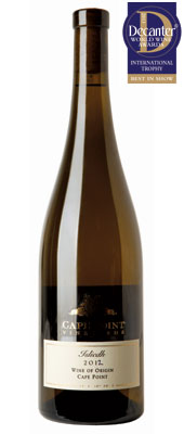 DWWA 2013 International Trophies, Cape Point Vineyards Isliedh Cape Point South Africa 2012