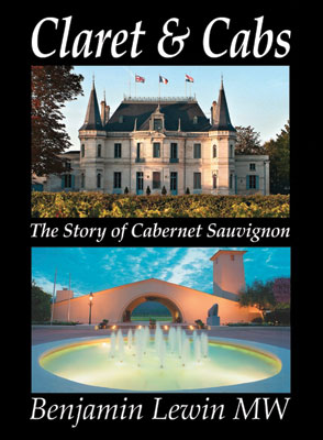 christmas books 2013, Claret & Cabs The Story of Cabernet Sauvignon
