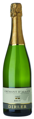 Dirler, Brut, Crémant d'Alsace, France 2007