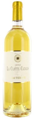 Sauternes 2013, Barsac 2013, Chateau La Clotte Cazalis 2013