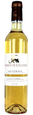 Sauternes 2013, Barsac 2013, Domaine de l'alliance 2013