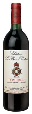 Pomerol 2013, Chateau Le Bon Pasteur 2013