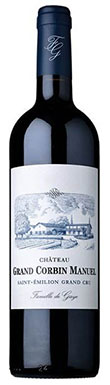 Bordeaux 2013, Chateau Grand Corbin Manuel 2013