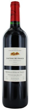 Cotes de Castillon 2013, Chateau de Francs 2013