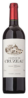 Graves red 2013, Pessac leognan red 2013, Chateau de Cruzeau 2013