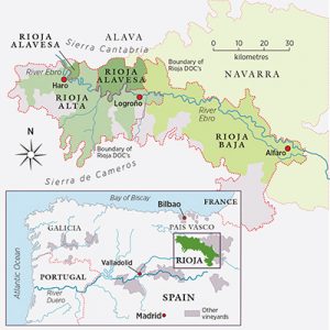 Rioja map
