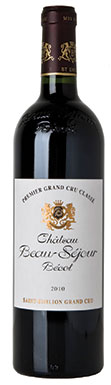Château Beau-Séjour Bécot, 1GCC, St Emilion 2010