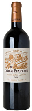 Château Beauséjour, 1GCC, St Emilion 2010