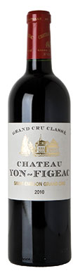 Château Yon-Figeac, GCC, St Emilion 2010.