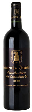 Couvent des Jacobins, GCC, St Emilion 2010