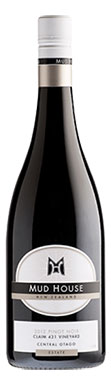 Mud House Claim 431 Vineyard, Pinot Noir, Bendigo, Central Otago 2012