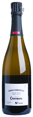 Codorníu, Gran Cordorníu Gran Reserva Chardonnay, Cava 2009