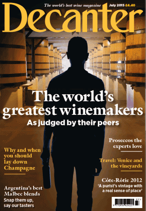 Decanter July 2015, Decanter magazine