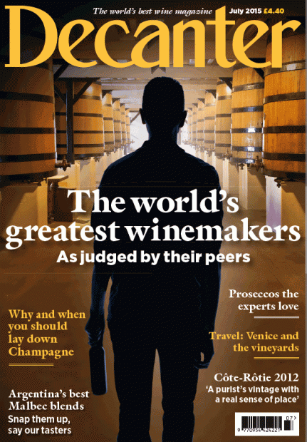 Decanter July 2015, Decanter magazine