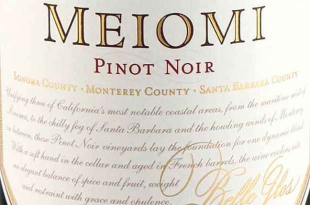 Meiomi, Pinot Noir, California