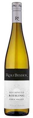 Rolf Binder, Highness Riesling, Eden Valley, South Australia