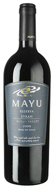 Viña-Mayu,Syrah-Reserva,Elqui-Valley,Chile-2009