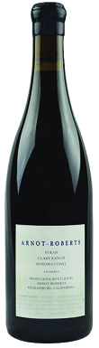 Arnot-Roberts, Clary Ranch Syrah, Sonoma Coast 2012