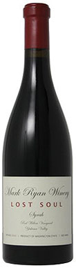 Mark Ryan, Lost Soul Syrah, Washington State Syrah