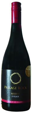 Passage Rock, Reserve Syrah, Waiheke Island 2013