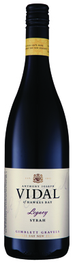 Vidal, Legacy, Gimblett Gravels, Hawke’s Bay 2013
