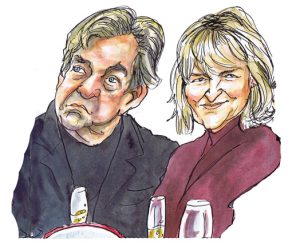 Brian St Pierre and Fiona Beckett