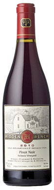 Hidden Bench Felseck Vineyard Pinot Noir 2010, Canada wine
