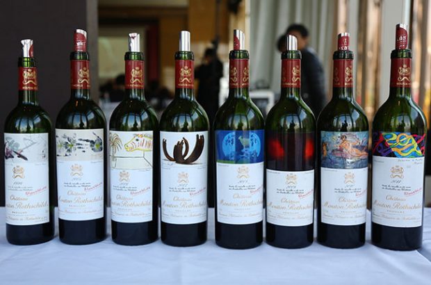 Mouton Rothschild Masterclass wines SFWE 2015