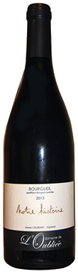 Domaine de l’Oubliée Notre Histoire 2013