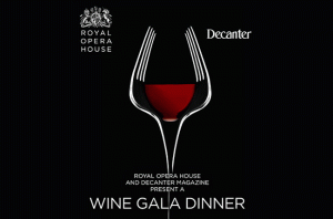 Decanter, Royal Opera House, wine dinner