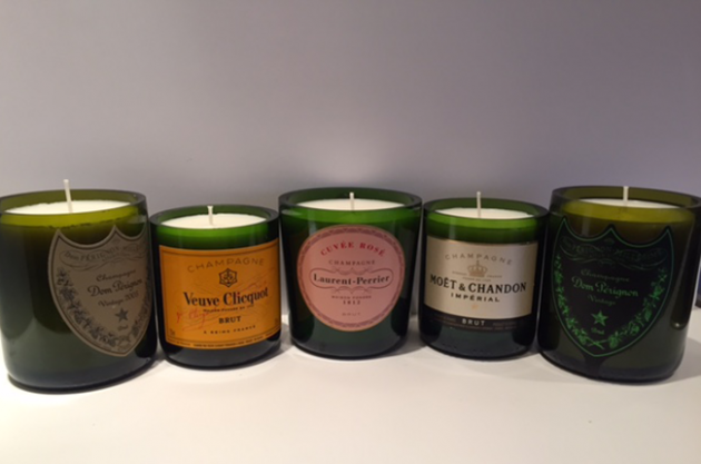Stocking fillers, Champagne Charlie candles